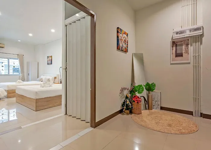 Cocos Townhouse Bts Onnut 350 Meters 3br3bth 펜션 *